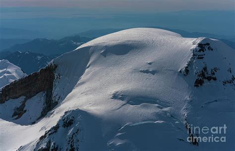 Aerial Mount Baker Summit View Photograph by Mike Reid | Fine Art America