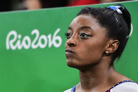 Simone Biles' Makeup Look From the 2016 Rio Olympics All-Around ...