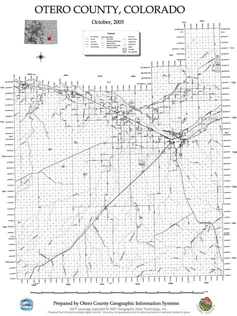 Otero County Map | Colorado Counties | Pinterest