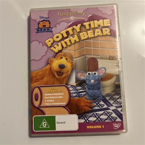 Bear In The Big Blue House - Potty Time With Bear (DVD, 2005) Region 4 – Retro Unit