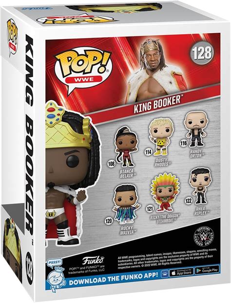 2023 WWE Funko POP! Vinyls 128 King Booker – Wrestling Figure Database