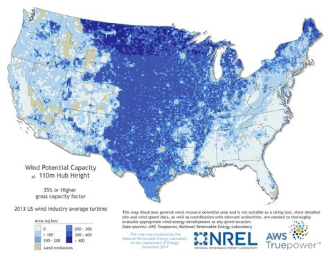 DOE updates resource maps to reflect advances in turbine technology