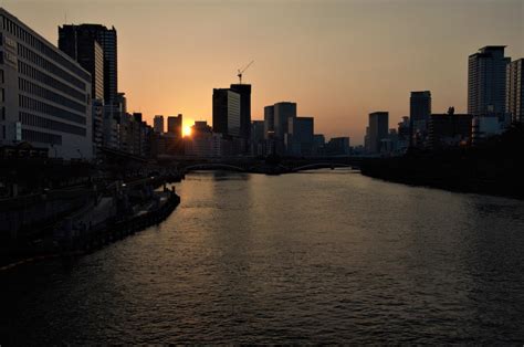 Sunset in Osaka by Furuhashi335 on DeviantArt