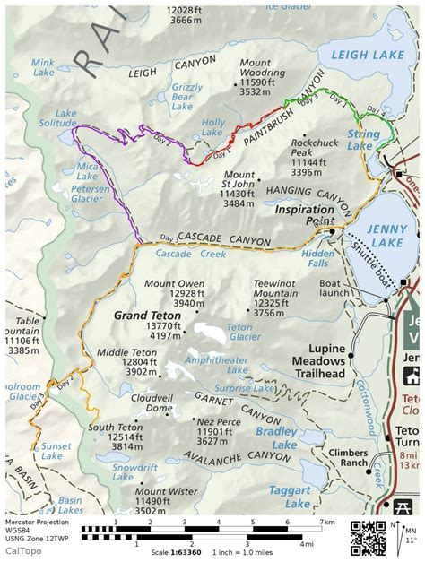 Backpacking Along the Teton Crest - Backcountry Sights