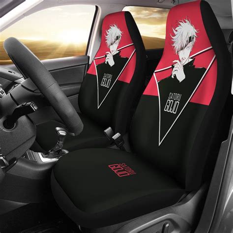 Satoru Gojo Jujutsu Kaisen Pink Car Seat Covers Anime Seat Covers Ci0629 in 2022 | Pink car seat ...