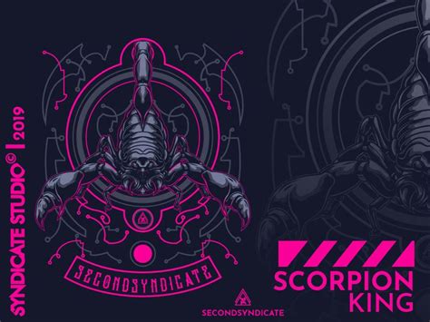 Scorpion King in 2021 | Shirt illustration, Sacred geometry ...