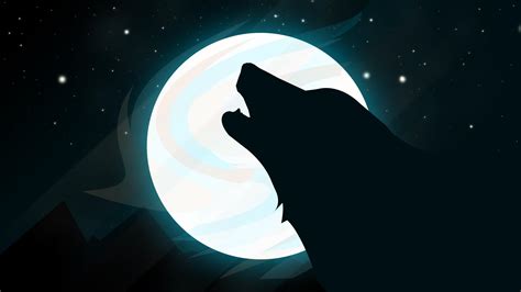 Wolf And Moon Wallpapers - Wallpaper Cave