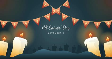 All saints day concept background. 13116541 Vector Art at Vecteezy