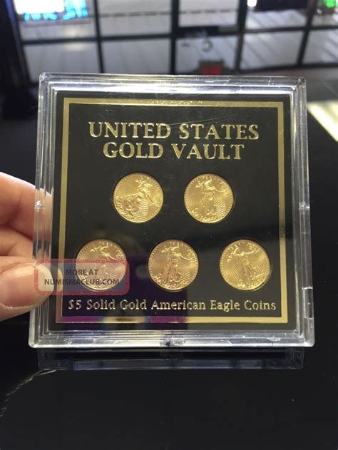 United States Gold Vault: 2010 Extr. Good Cond $5 Solid Gold American Eagle Coin