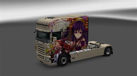 Scania RJL Anime truck skin by Greg - ETS2 Mod