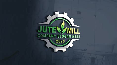 Logo Free jute company logo template – graphicsfamily - Tutorial Blog
