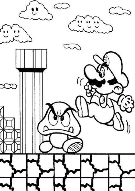 Super Mario Coloring Pages Pdf - Coloringfolder.com