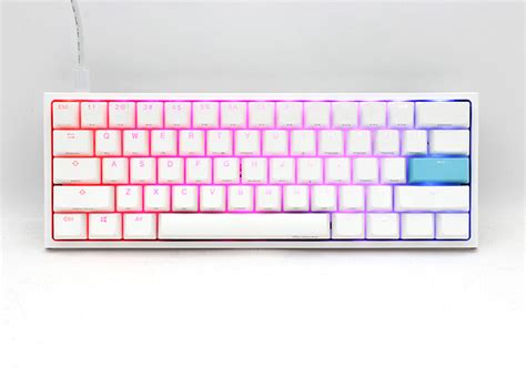 Ducky One 2 Mini Pure White RGB - 60 percent One 2 Series miniature ...