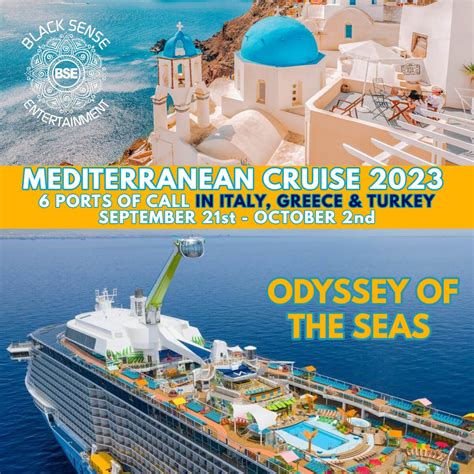 Mediterranean Cruise 2023 – Black Sense Entertainment