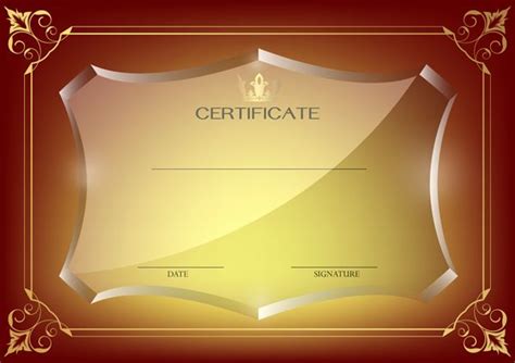 Certificate Of Quality Template Inspirational Red Certificate Template ...