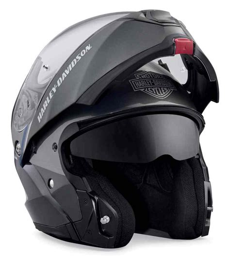 Harley-Davidson® Men's Capstone Sun Shield H24 Modular Helmet, Steel ...