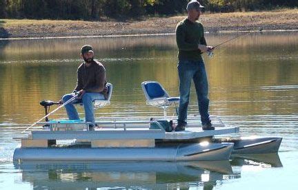 Brand New 12 ft Two Person Sport Pontoon Fishing Boat | Pontoon ...