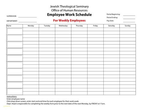 Spreadsheet Work Schedule Template with Resource Scheduling Spreadsheet ...