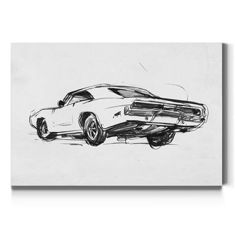 Details more than 87 muscle car sketch - seven.edu.vn