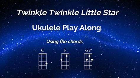 Ukulele Twinkle Twinkle Little Star Chords - Sheet and Chords Collection