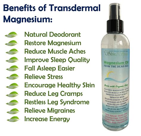 Tiny Drops of Honey...This Mommy's Sweet Life: Skin2Spirit Magnesium ...