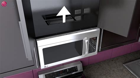 LG OTR Microwave Oven - Installation (2018 Update) - YouTube