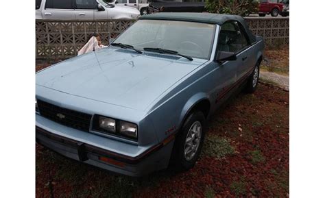 This 1986 Chevrolet Cavalier Convertible Will Surely Stand Out at ...