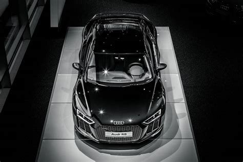 Stunning Black 2016 Audi R8 V10 at Audi Center Frankfurt - GTspirit