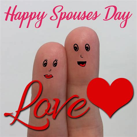 Happy Spouses Day Greetings Wishes Hd Wallpaper