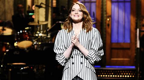 Watch Saturday Night Live Highlight: Emma Stone Four-Timers Monologue - NBC.com