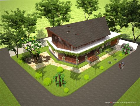 Detail Desain Rumah Kebun Koleksi Nomer 42