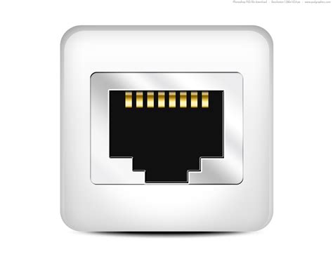 Rj45 Port Icon #91881 - Free Icons Library