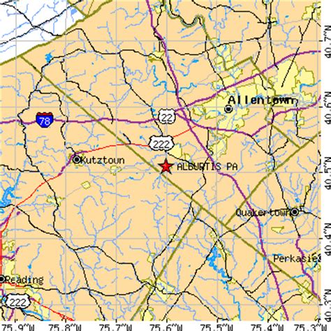 Alburtis, Pennsylvania (PA) ~ population data, races, housing & economy