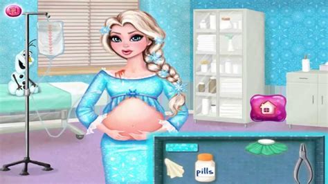 Curativos NA PRINCESA ELSA Grávida JOGO - Dressings THE PRINCESS ELSA Pregnant GAME - YouTube