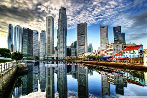 Singapore Skyline Wallpapers - Top Free Singapore Skyline Backgrounds ...