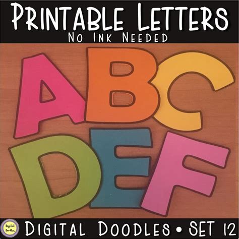 Printable Bulletin Board Letters perfect for parties or decorating your classroom! | Bulletin ...