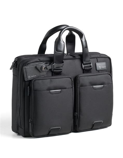 Tumi Ttech By Network Tpass Slim Laptop Briefcase in Black for Men - Lyst