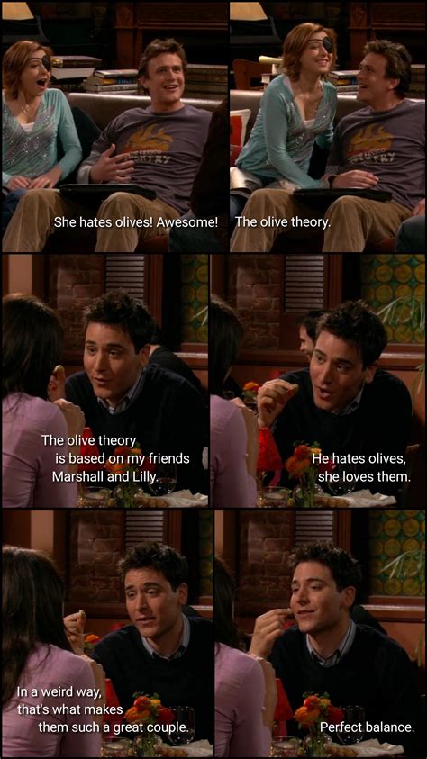 Olive theory : r/HIMYM