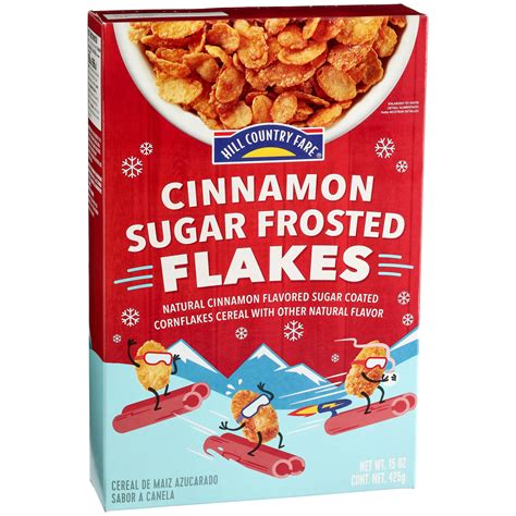 Hill Country Fare Cinnamon Sugar Frosted Flakes Cereal - Shop Cereal at ...