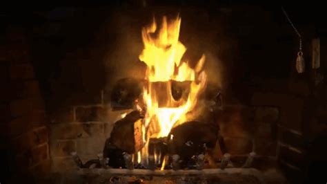 Fireplace GIF - Find & Share on GIPHY | Fireplace screensaver ...