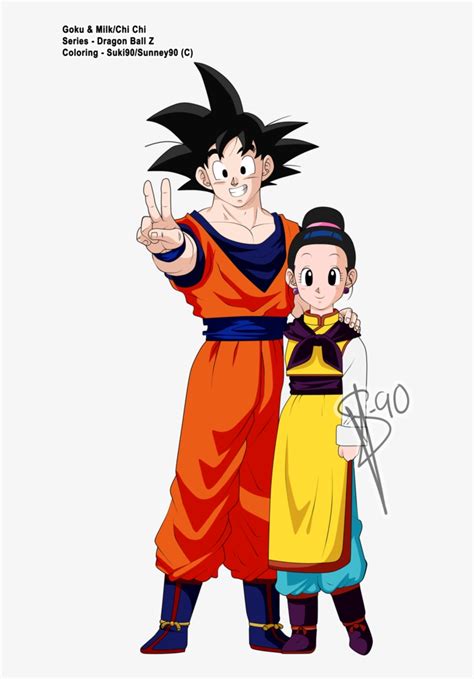 Goku Y Milk Png - Milk De Dragon Ball Z Transparent PNG - 701x1141 ...