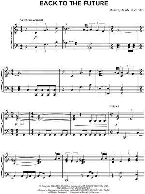 "Back to the Future" Sheet Music - 15 Arrangements Available Instantly ...