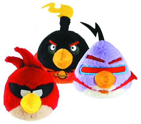 MAY121692 - ANGRY BIRDS SPACE 16-IN PURPLE BIRD PLUSH - Previews World