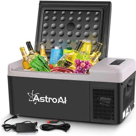 AstroAI 12 Volt Fridge, Mini Fridge Cooler Refrigerator 16 Quart ...