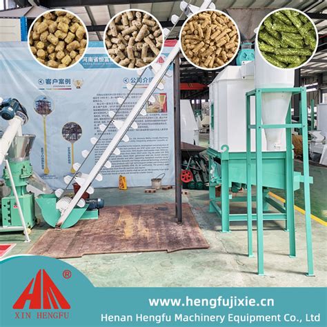 800-1000kg/H Farm Use Animal Pellet Feed Production Line - China Feed ...