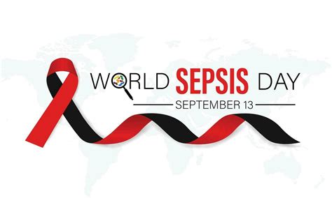 Vector illustration on the theme of Sepsis awareness month observed each year during September ...