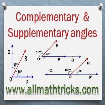 Complementary and supplementary angles|Types of Angle Pairs|Geometry