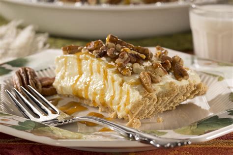 Caramel Pecan Cheesecake Pie | EverydayDiabeticRecipes.com