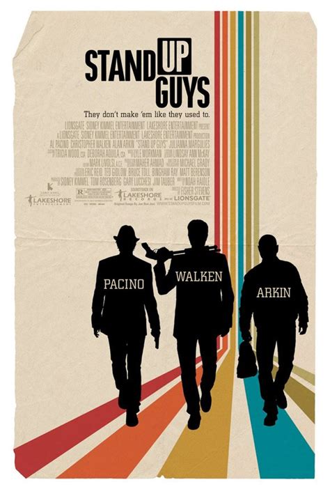 Nifty New Poster for 'Stand Up Guys' with Pacino, Walken and Arkin ...