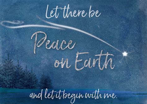 Peace On Earth Christmas Card Digital Art by Teresa Wilson - Fine Art America